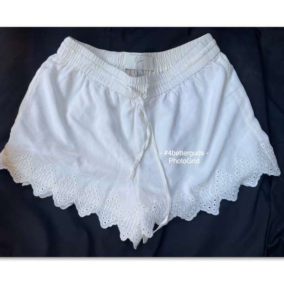 Joie Silk Harini Eyelet Lace Shorts size XXS - Picture 7 of 14